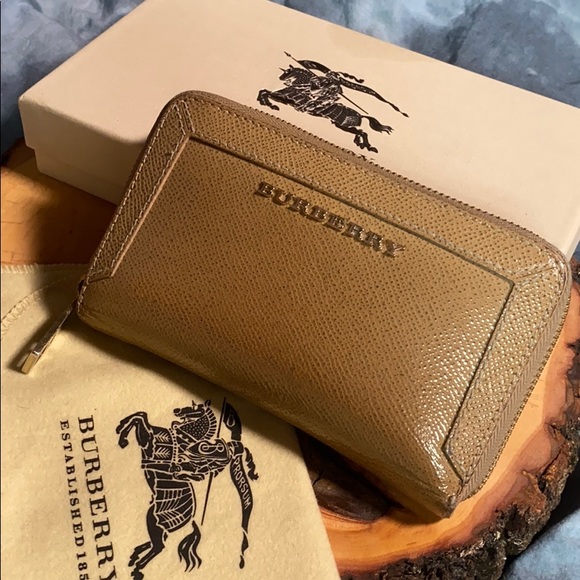 Burberry Handbags - Burberry Zip Around Wallet With Dustbag and Box